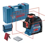 Niveau laser 3 lignes (3*360°) 20m BOSCH