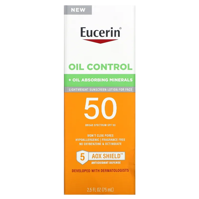 Eucerin, Lotion écran solaire , FPS 50, 75 ml . – Image 1