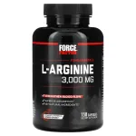 Force Factor ,L-Arginine, 600 mg, 150 gélules