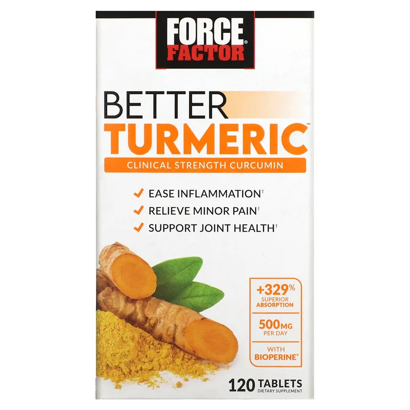 Curcumine de force clinique ,120 comprimés , force factor – Image 2