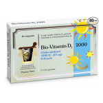 فيتامين د3 الحيوي، 1000 وحدة دولية، 80 كبسولة Pharma Nord