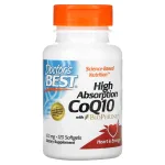 Coenzyme Q10 avec BioPerine, 100 mg, 120 gélules